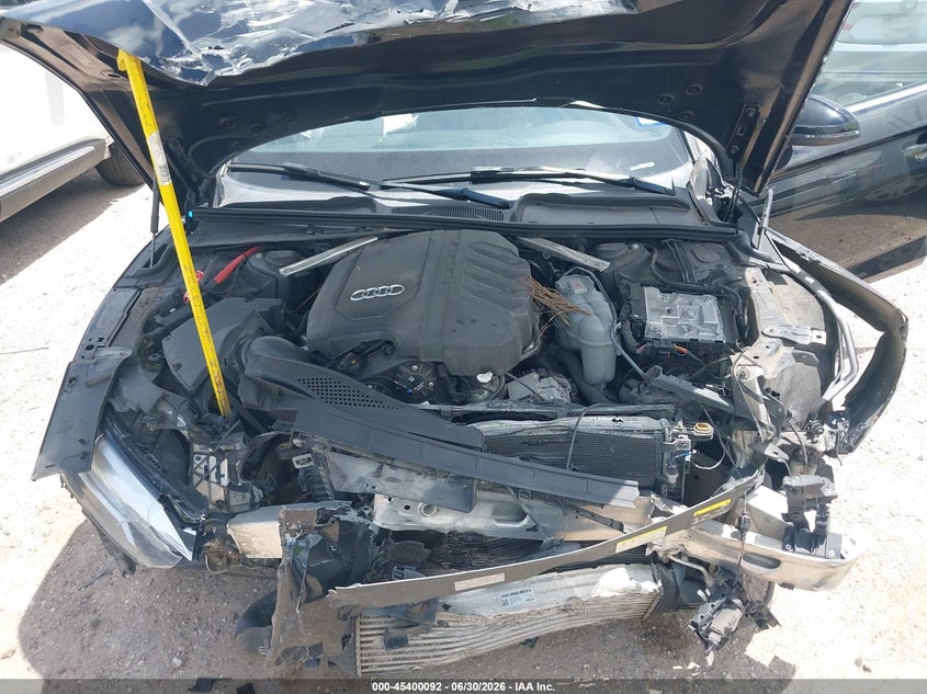 2021 Audi A5 Sportback Premium 45 Tfsi Quattro S Tronic VIN: WAUDACF55MA044253 Lot: 45400092