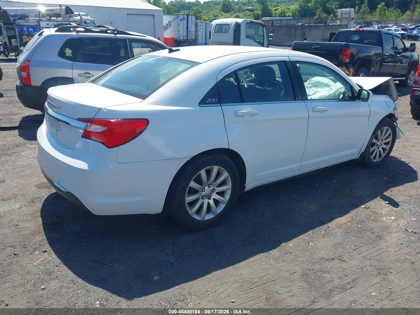 Vin: 1c3ccbbb7cn181771, lot: 45898107, chrysler 200 touring 20124