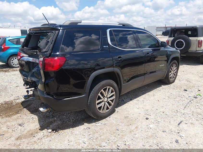 Vin: 1gkknlls6hz294542, lot: 45898154, gmc acadia sle-2 20174