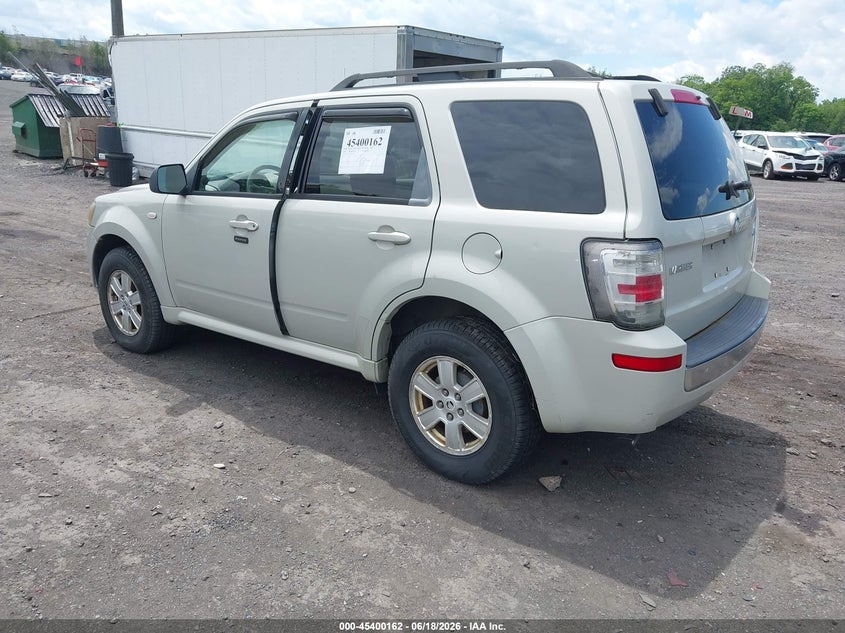 MERCURY MARINER 2009 VIN 4M2CU91G29KJ05328