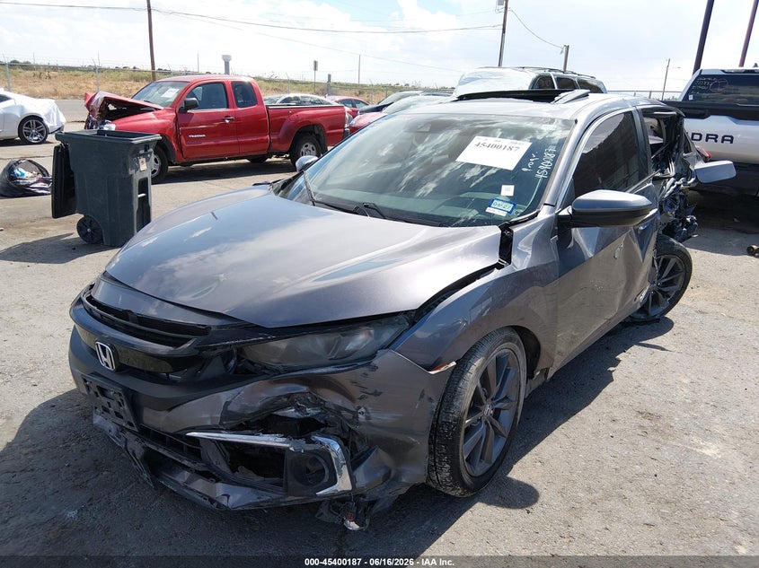 2020 Honda Civic Ex-L 19XFC1F78LE010721 photo 1