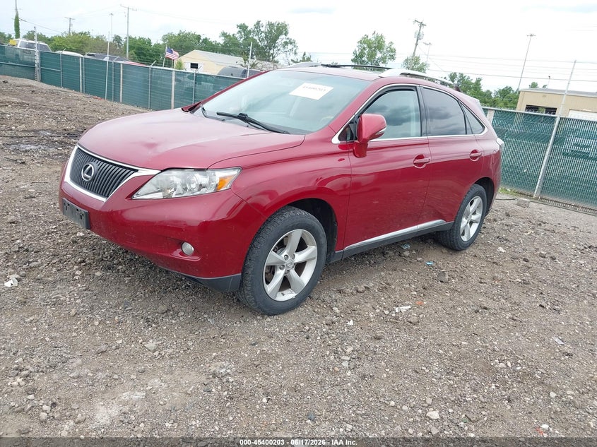 2010 Lexus Rx 350 2T2BK1BA0AC011792 photo 1