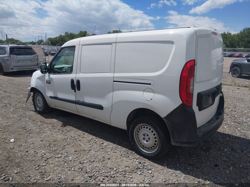 Vin: zfbhrfab9m6v33661, lot: 45898224, ram promaster city tradesman 20213