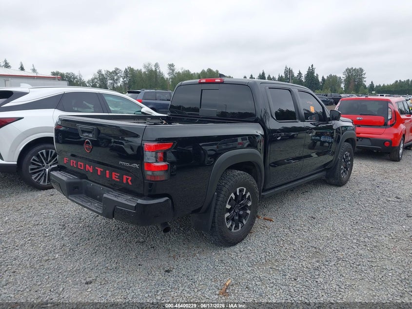 Vin: 1n6ed1ek7pn612846, lot: 45898232, nissan frontier pro-4x 4x4 20234