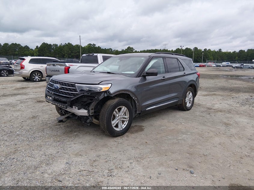Vin: 1fmsk7dh7pga58017, lot: 45898248, ford explorer xlt 20232
