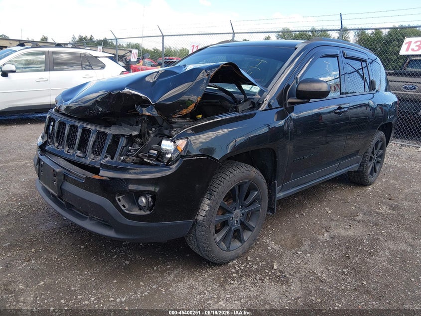 Vin: 1c4njdbb2fd290218, lot: 45898254, jeep compass altitude edition 20152