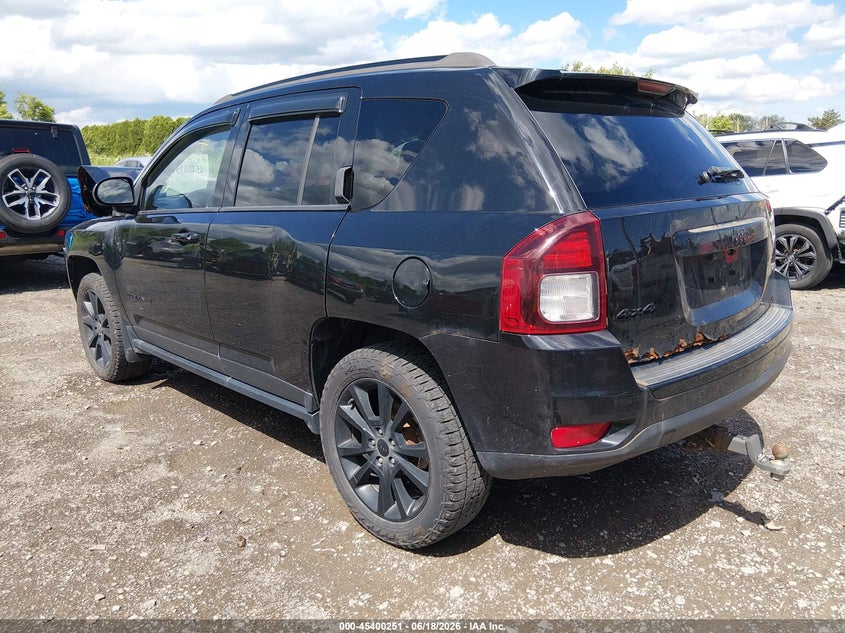 Vin: 1c4njdbb2fd290218, lot: 45898254, jeep compass altitude edition 20153
