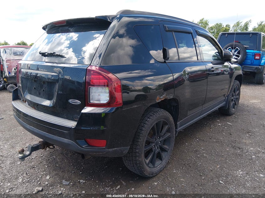 Vin: 1c4njdbb2fd290218, lot: 45898254, jeep compass altitude edition 20154