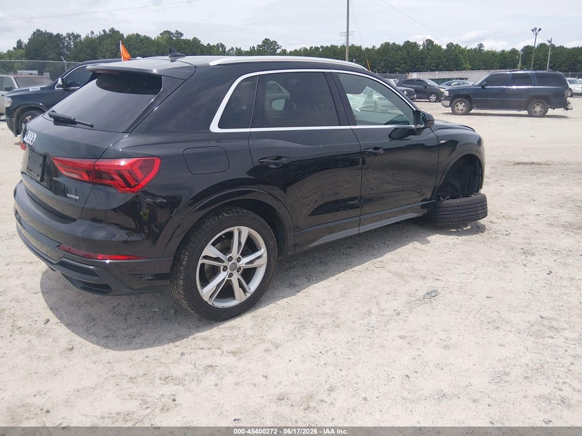 Vin: wa1decf32l1017008, lot: 45898275, audi q3 premium 45 tfsi s line quattro tiptronic 20204
