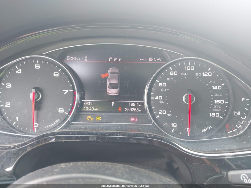 2011 AUDI A8 L auction photo 7