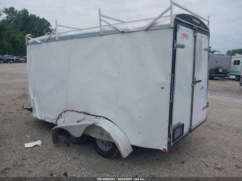 2018 MIRAGE TRAILERS 12' ENCLOSED auction photo 3