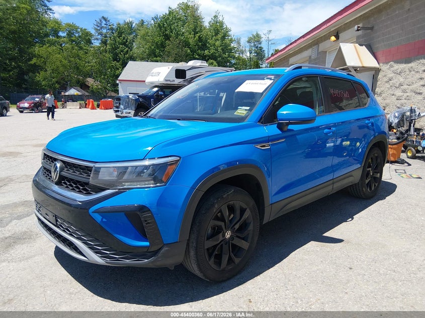 VOLKSWAGEN TAOS 2022 VIN 3VVYX7B29NM032201