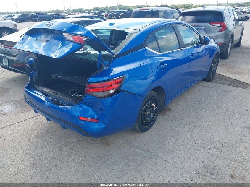 VIN 3N1AB8CV7SY295114 2025 NISSAN SENTRA SV