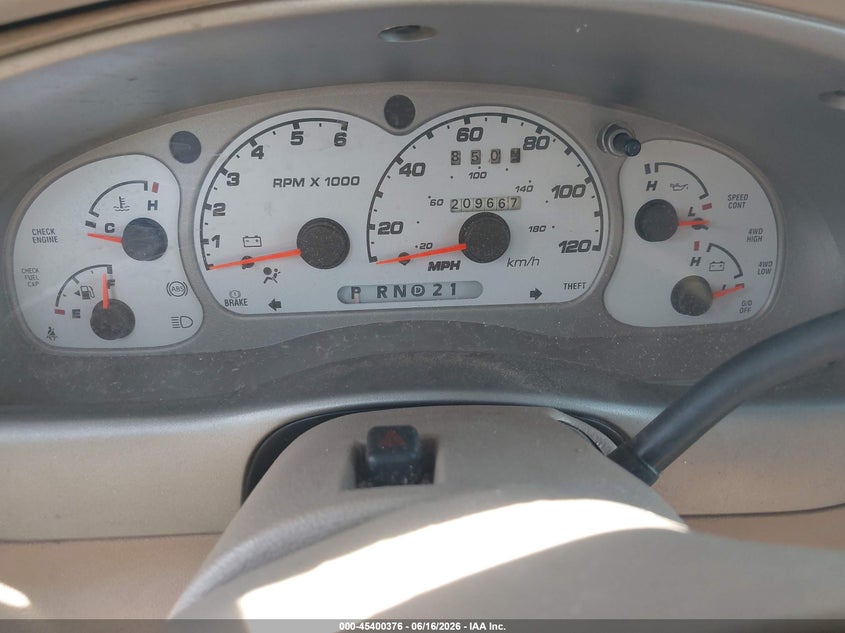 2001 FORD EXPLORER SPORT auction photo 7