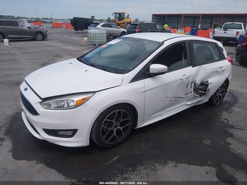 Vin: 1fadp3k25fl347172, lot: 45898456, ford focus se 20152