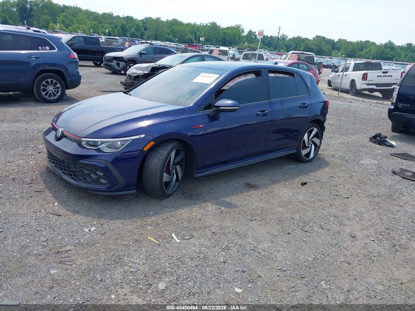 Vin: wvwga7cd6rw142477, lot: 45898467, volkswagen golf gti 2.0t s 20242