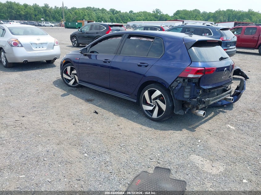 Vin: wvwga7cd6rw142477, lot: 45898467, volkswagen golf gti 2.0t s 20243