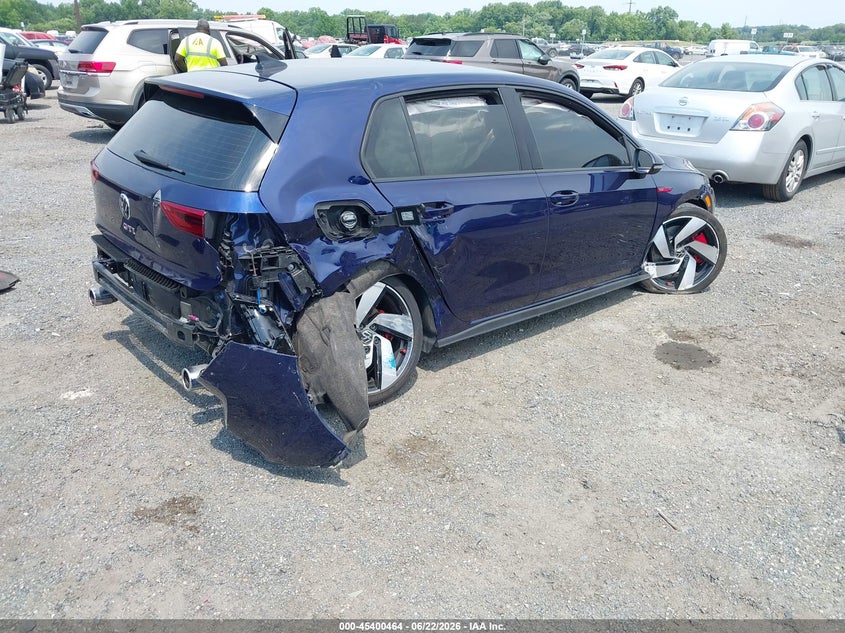 Vin: wvwga7cd6rw142477, lot: 45898467, volkswagen golf gti 2.0t s 20244
