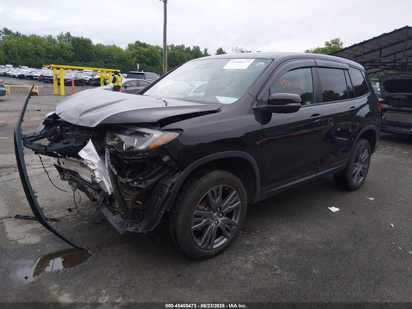 2021 Honda Passport Awd Ex-L 5FNYF8H56MB032961 photo 1
