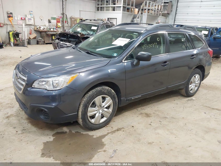 Vin: 4s4bsaac7g3269439, lot: 45898502, subaru outback 2.5i 20162