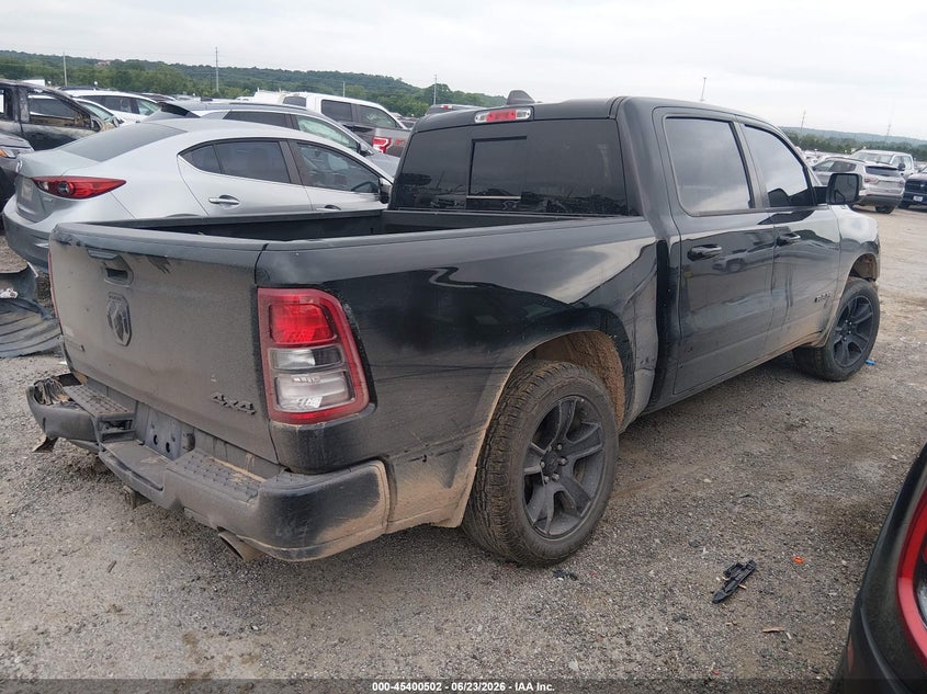 Vin: 1c6srfft1mn595573, lot: 45898505, ram 1500 big horn  4x4 5'7 box 20214
