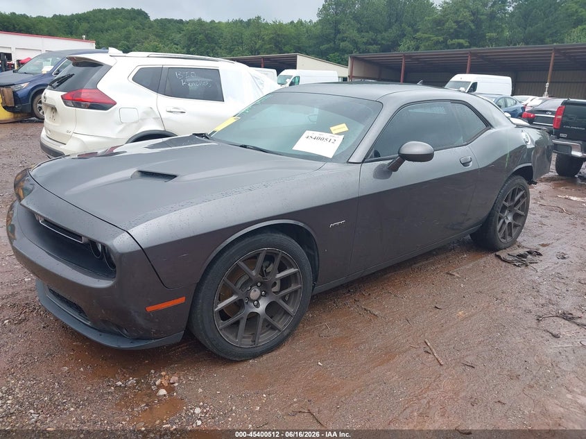 Vin: 2c3cdzbt9gh256516, lot: 45898515, dodge challenger r/t 20162