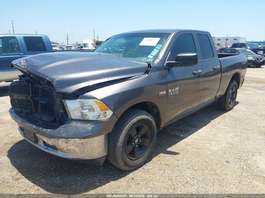 Vin: 1c6rr6ft3ks745955, lot: 45898525, ram 1500 classic tradesman  4x2 6'4 box 20192