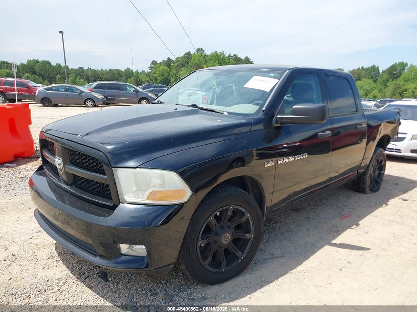Vin: 1c6rd6kt2cs141657, lot: 45898565, ram 1500 express 20122