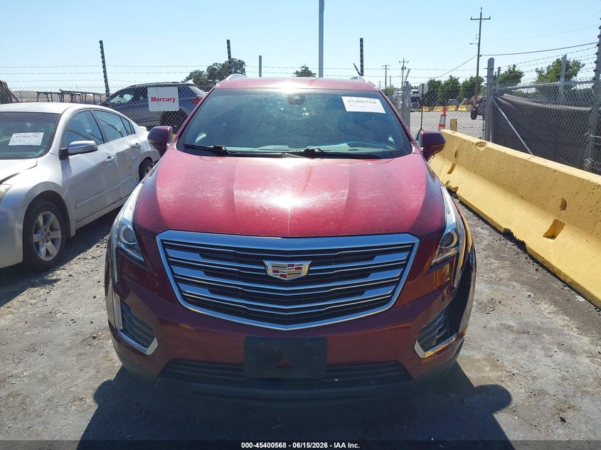 2017 Cadillac Xt5 Luxury VIN: 1GYKNDRS2HZ123435 Lot: 45400568