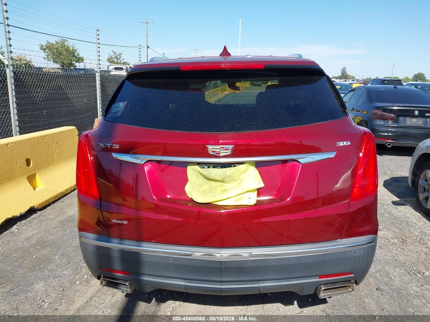 2017 Cadillac Xt5 Luxury VIN: 1GYKNDRS2HZ123435 Lot: 45400568