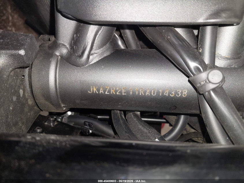 2024 Kawasaki Zr900 VIN: JKAZR2E11RA014338 Lot: 45400603