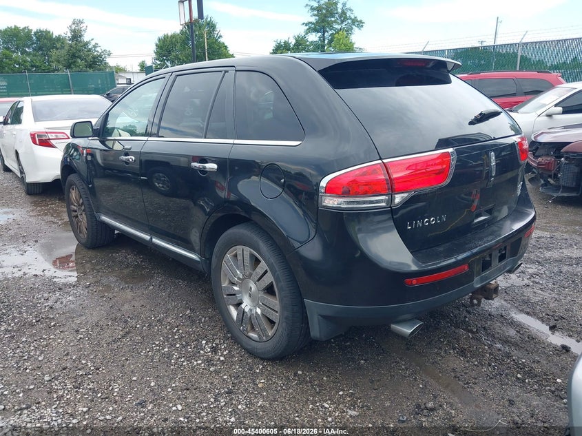 Vin: 2lmdj8jk8bbj23186, lot: 45898608, lincoln mkx 20113