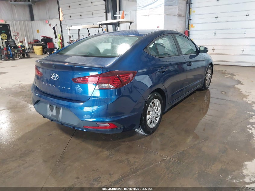 Vin: 5npd74lf9lh611088, lot: 45898632, hyundai elantra se 20204