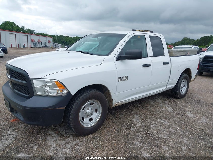 Vin: 1c6rr6fg2hs614835, lot: 45898663, ram 1500 tradesman  4x2 6'4 box 20172