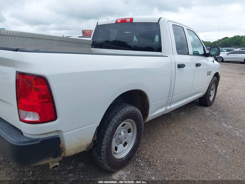Vin: 1c6rr6fg2hs614835, lot: 45898663, ram 1500 tradesman  4x2 6'4 box 20174