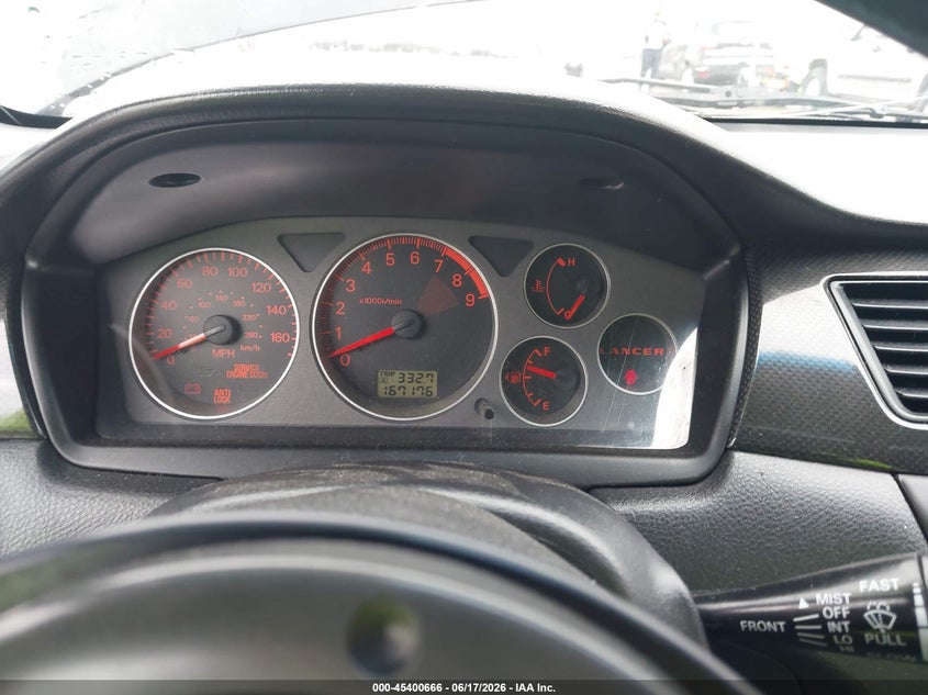 MITSUBISHI LANCER EVOLUTION 2003 VIN JA3AH86F73U103662