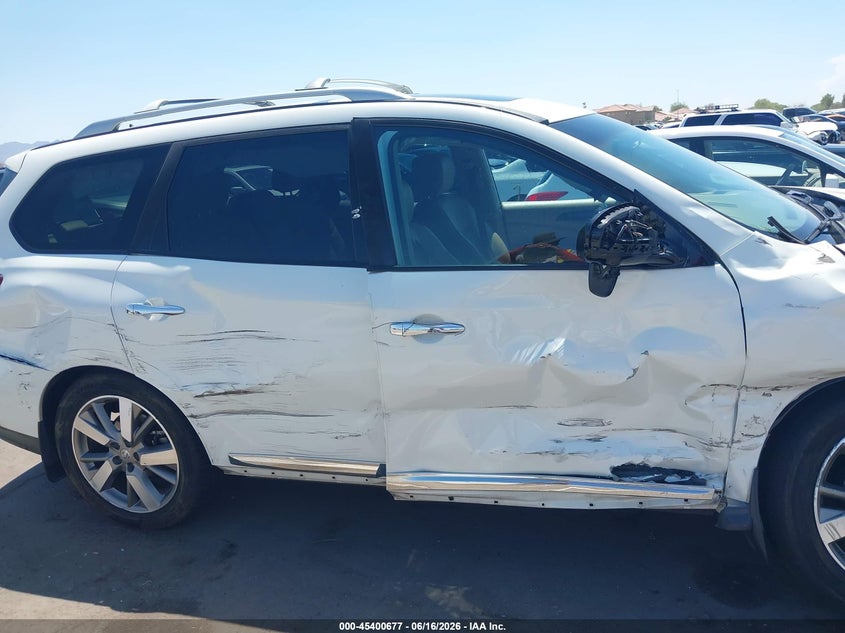 2014 Nissan Pathfinder Platinum VIN: 5N1AR2MNXEC721374 Lot: 45400677