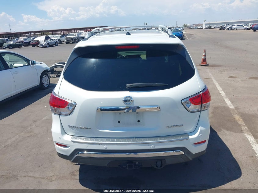 2014 Nissan Pathfinder Platinum VIN: 5N1AR2MNXEC721374 Lot: 45400677