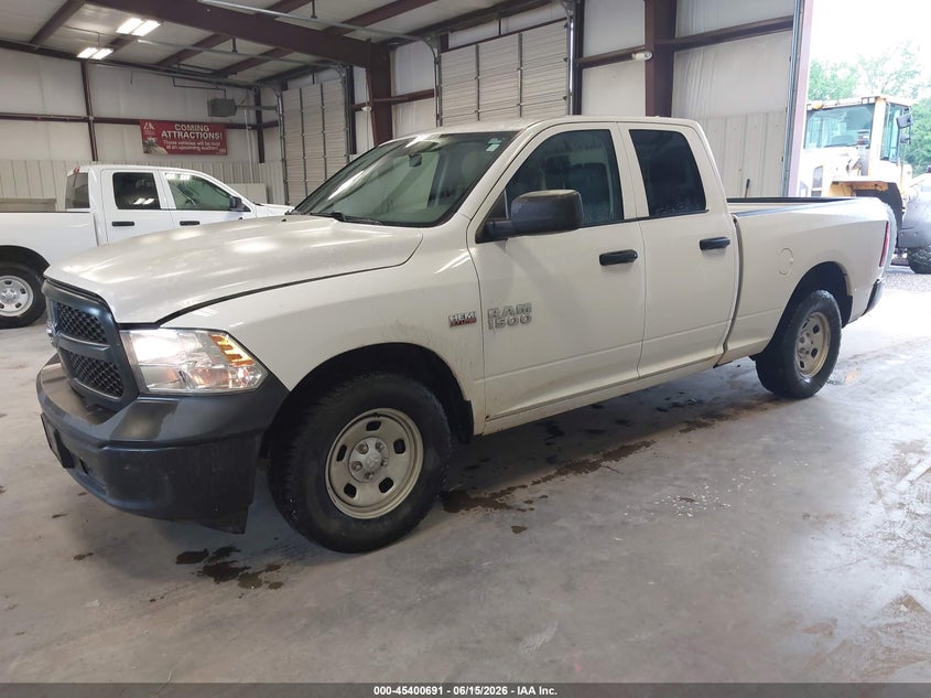 Vin: 1c6rr6ft4hs549743, lot: 45898694, ram 1500 tradesman  4x2 6'4 box 20172