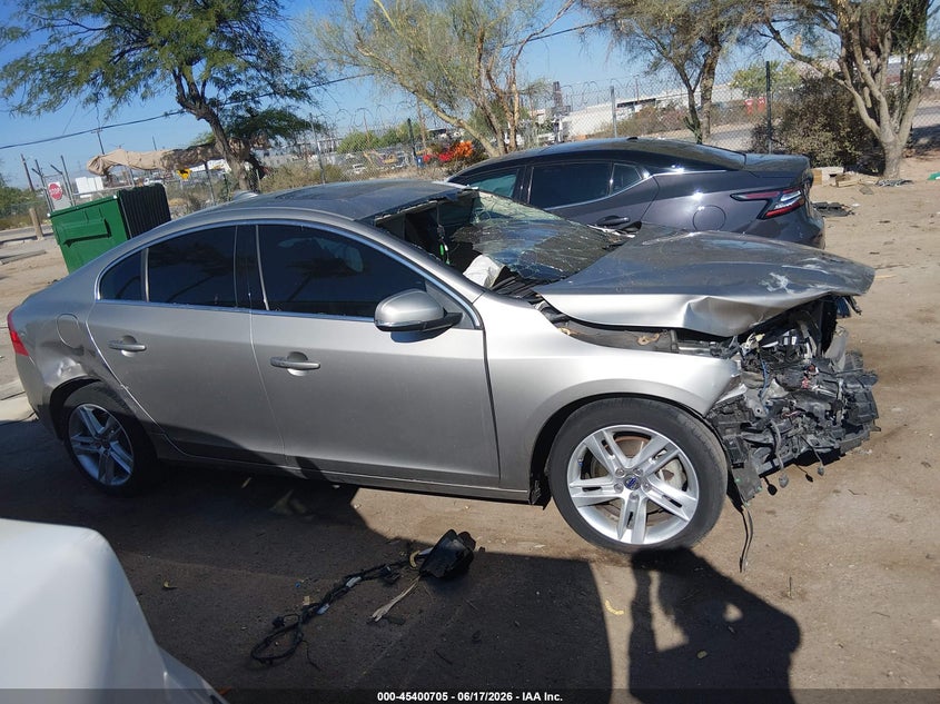 2015 Volvo S60 T5 Premier VIN: YV140MFK3F2335746 Lot: 45400705