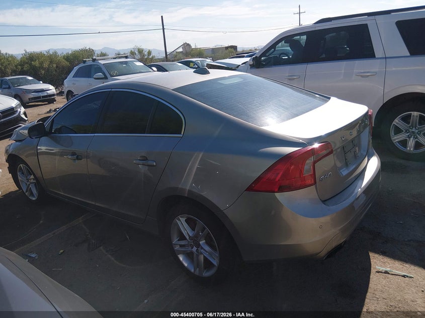 2015 Volvo S60 T5 Premier VIN: YV140MFK3F2335746 Lot: 45400705