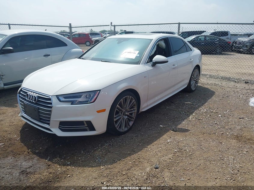 Vin: waulmaf44ja077917, lot: 45898730, audi a4 2.0t tech ultra premium/2.0t ultra premium 20182