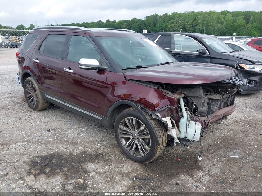 2018 FORD EXPLORER auction photo 1