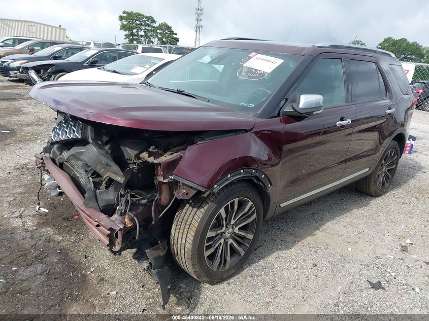 2018 FORD EXPLORER auction photo 2