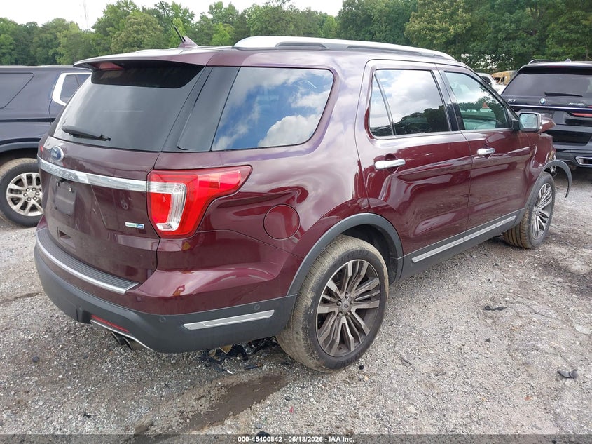 2018 FORD EXPLORER auction photo 4