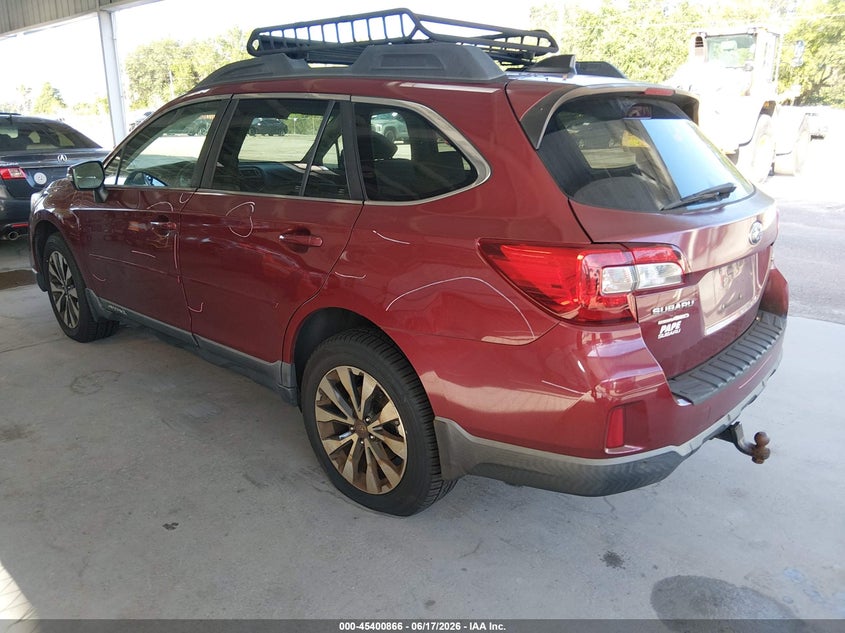 2017 SUBARU OUTBACK auction photo 3