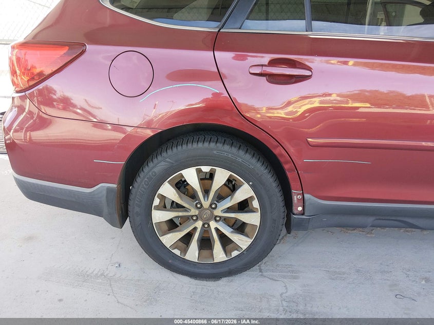 2017 SUBARU OUTBACK auction photo 6