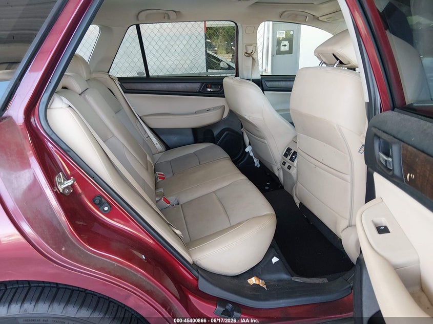 2017 SUBARU OUTBACK auction photo 8
