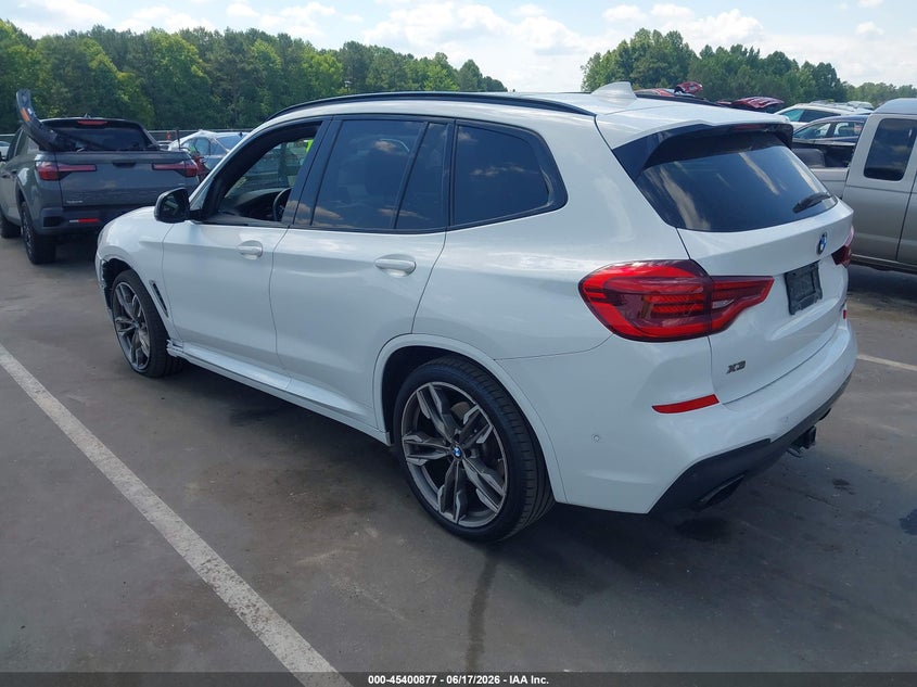 Vin: 5uxty9c07l9c03801, lot: 45898880, bmw x3 m40i 20203