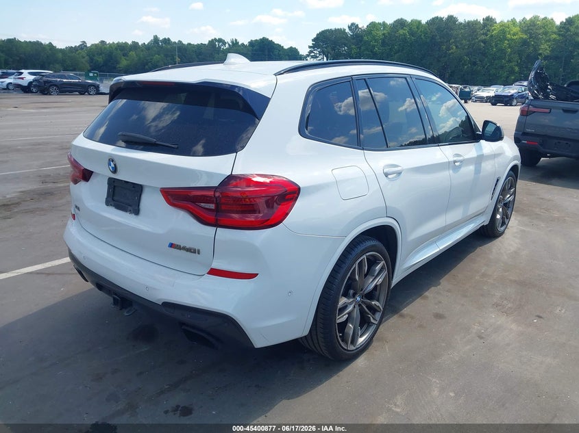 Vin: 5uxty9c07l9c03801, lot: 45898880, bmw x3 m40i 20204